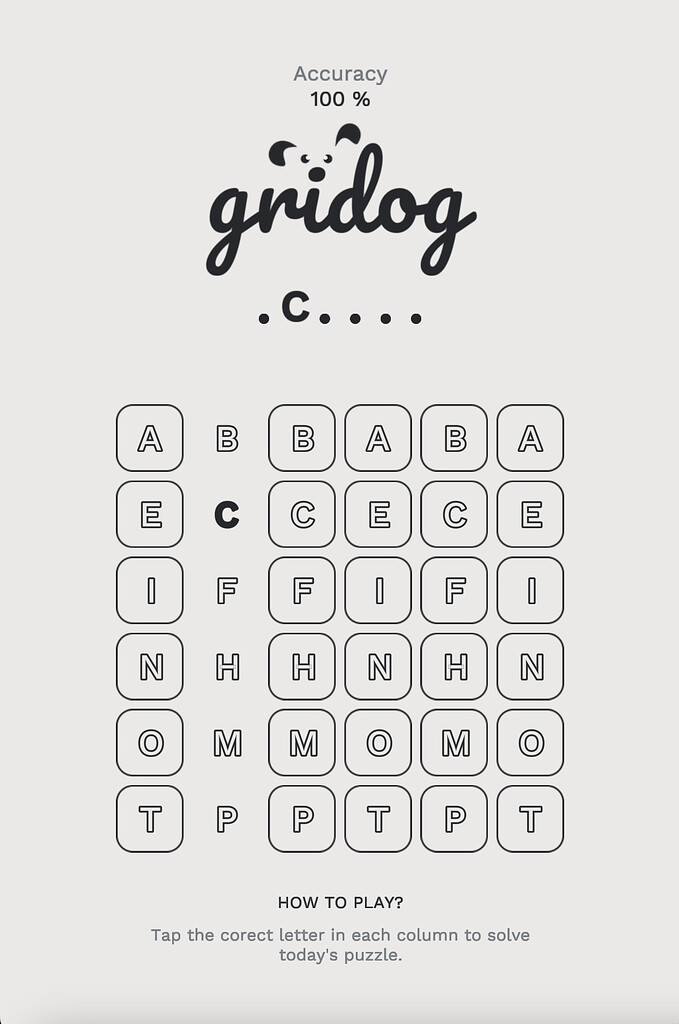 Meet Gridog your daily word puzzle companion! 🐾 Can you unravel the